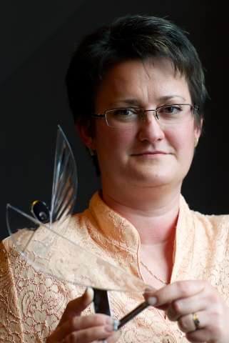 Lenka Slavíková, držitelka ceny pro rok 2012 Lenka Slavíková, držitelka ceny pro rok 2012